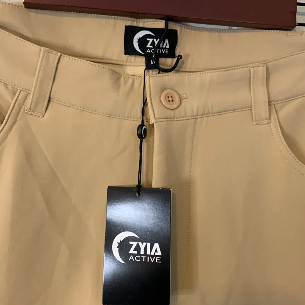 NWT ZYIA Men's Khaki Office Chinos 30